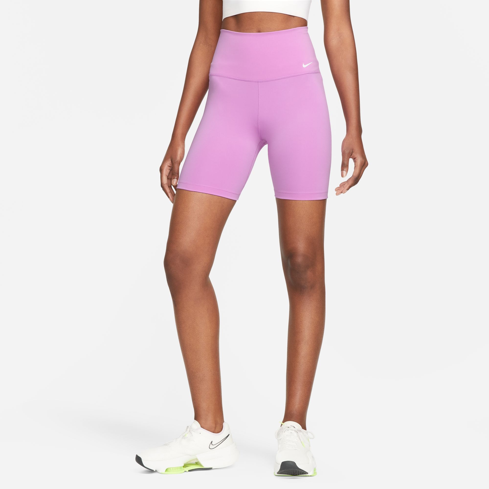 NIKE Sportnadrágok 'ONE'  fukszia / fehér akciós termékkép 1