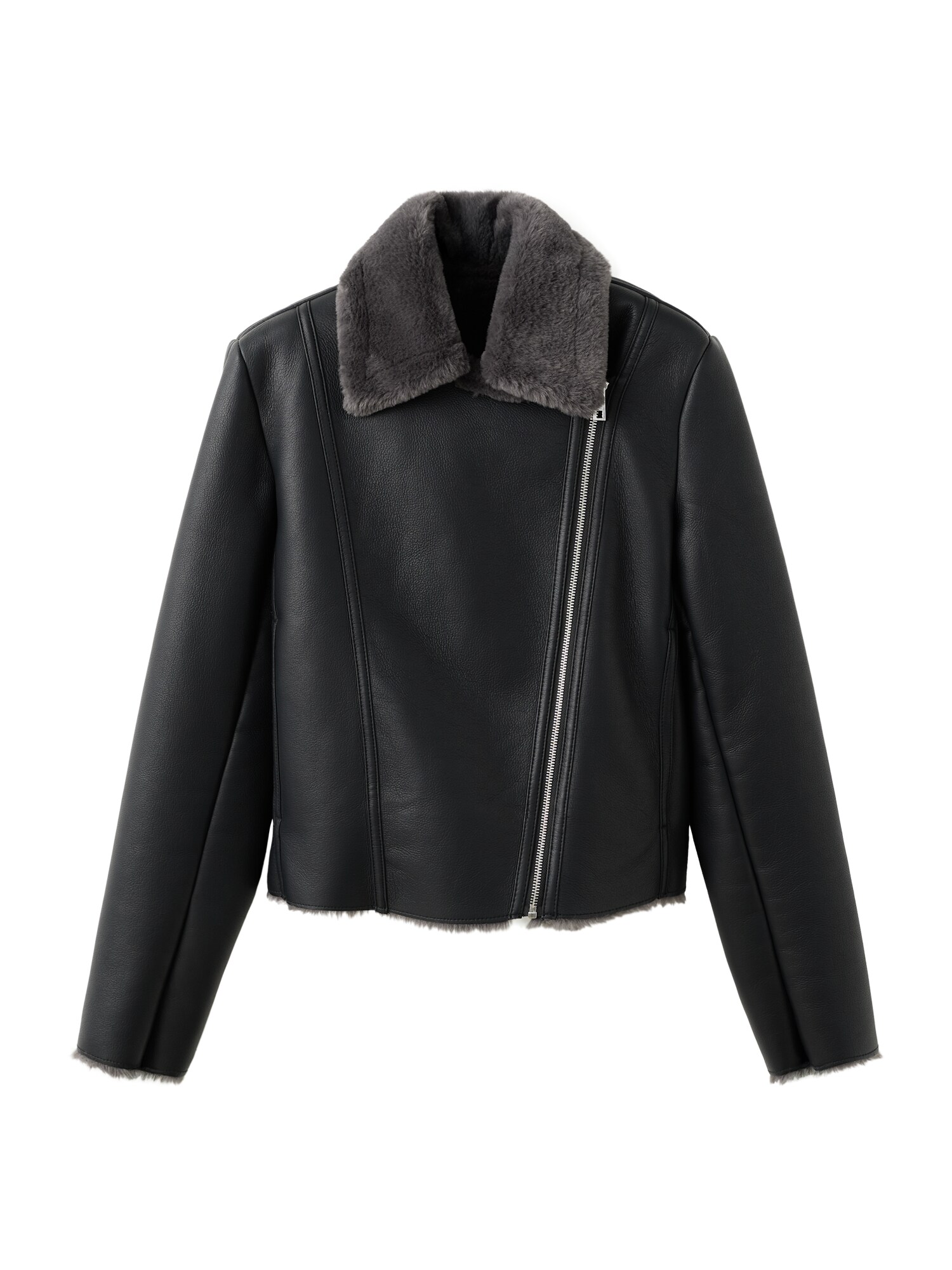 MANGO Geacă de primăvară-toamnă CADI  negru