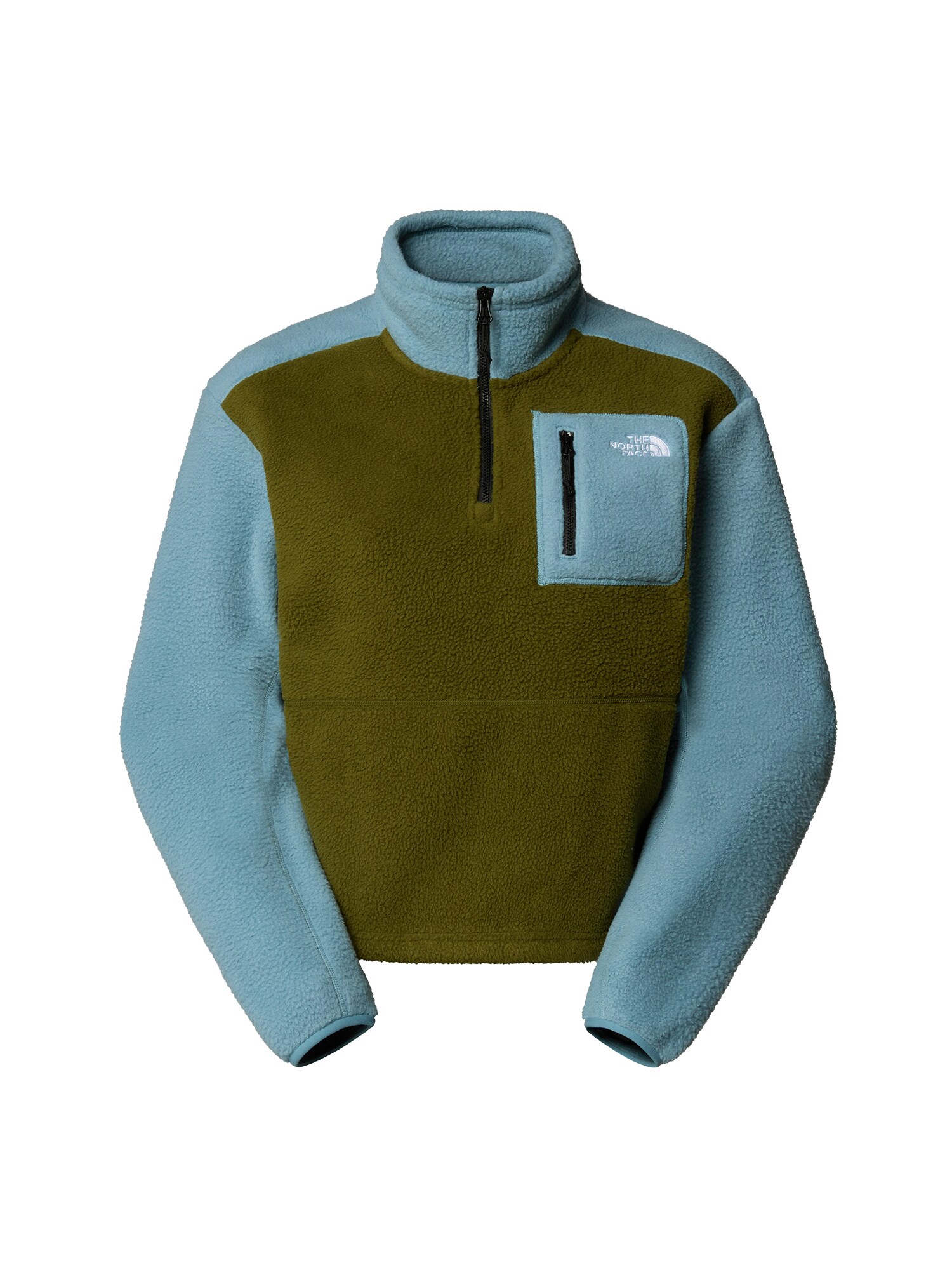 THE NORTH FACE Sportpulóverek 'YUMIORI'  kék / olíva / fehér akciós termékkép 1