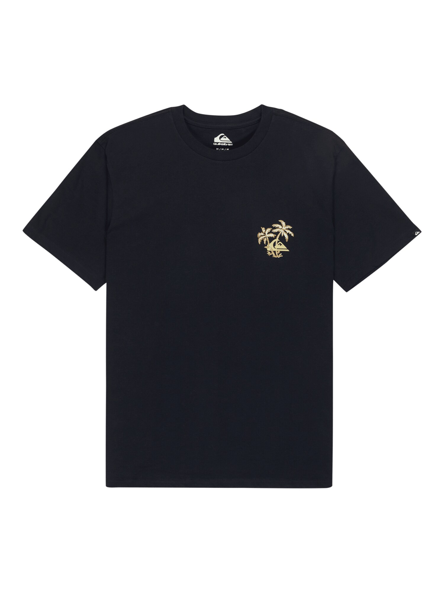 QUIKSILVER Tricou funcțional Evo Learning From Nature  alb kitt / negru / alb