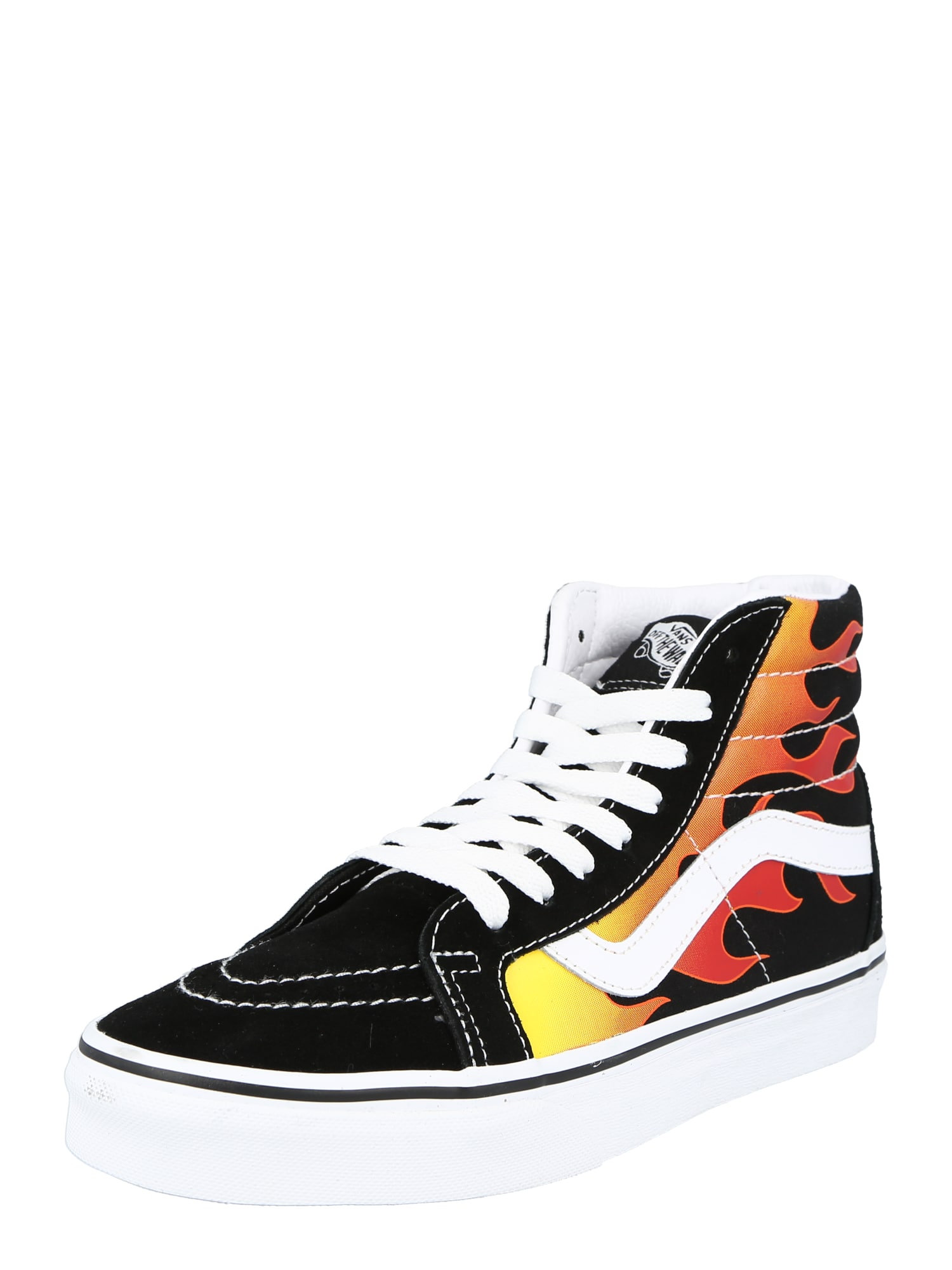 VANS Sneaker înalt  galben / portocaliu / roșu / negru / alb