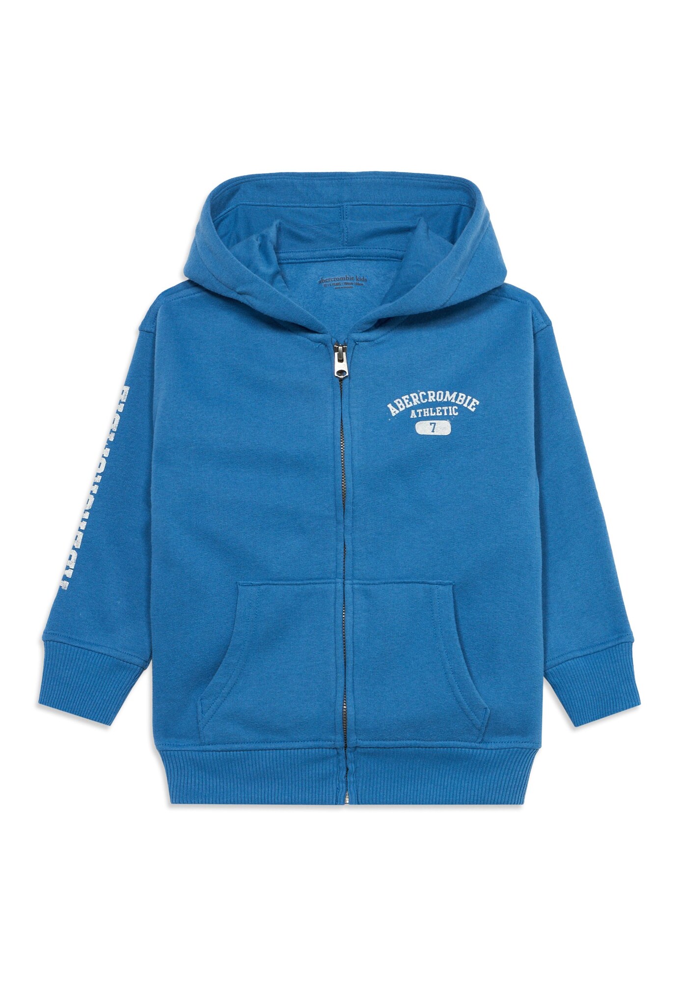 Abercrombie & Fitch Hanorac albastru regal / alb