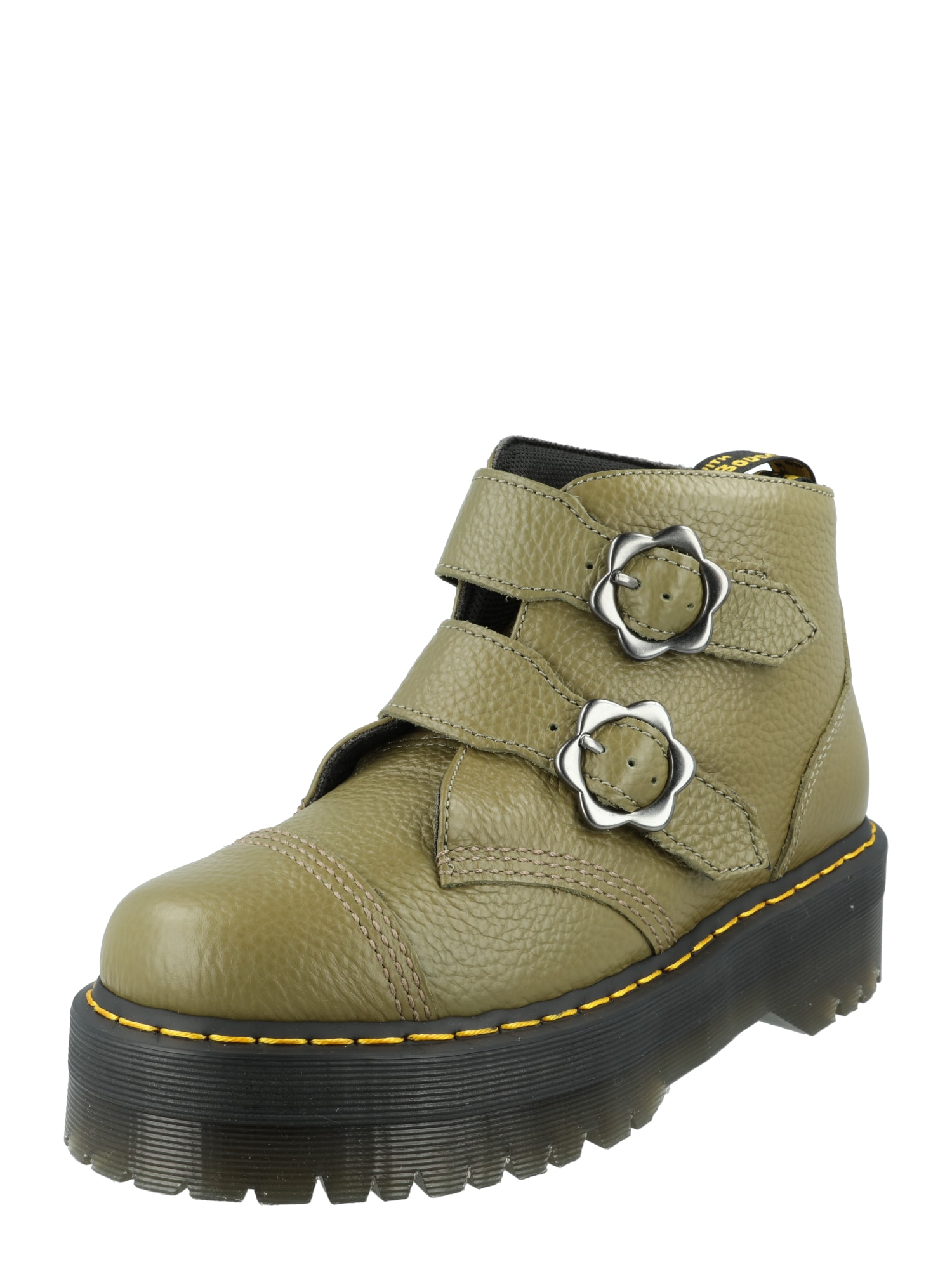 Dr. Martens Dr. Martens Ankle Boot 'Devon' oliv / silber