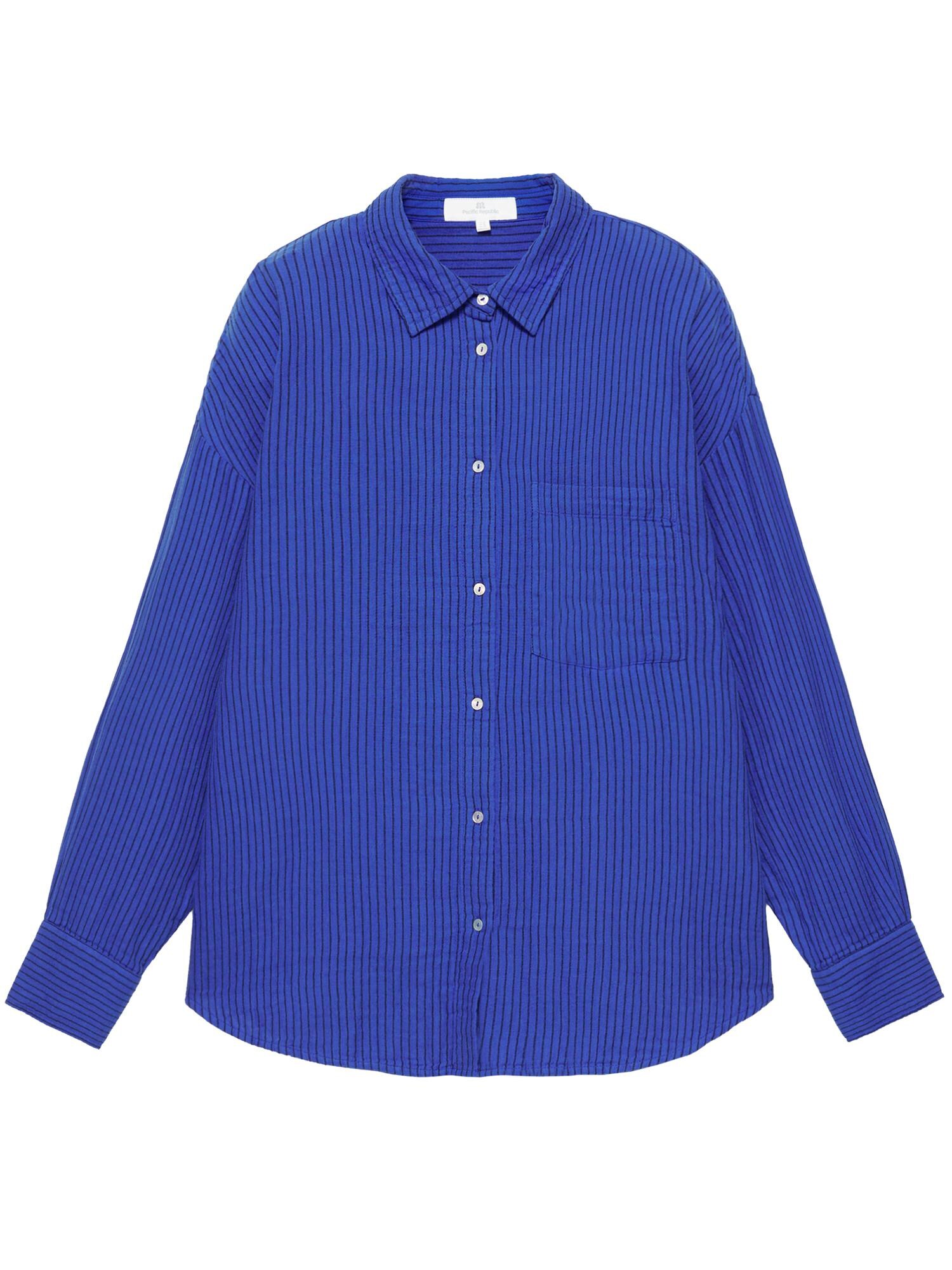 Pull&Bear Blúzka 'PACIFIC'  modrá / námornícka modrá