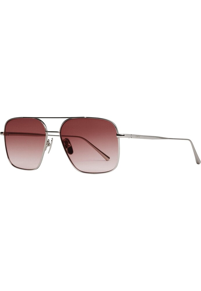 CHIMI Sonnenbrille 'Aviator' Herren Größe One Size burgunder / silber