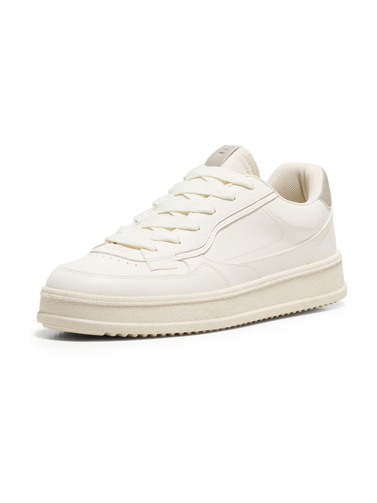 Bershka Sneaker low  alb
