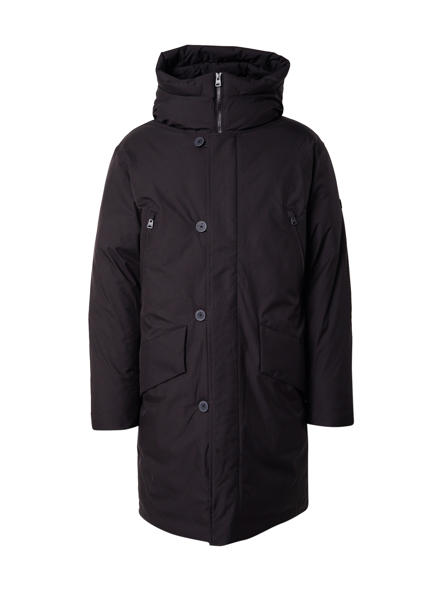 elvine Palton de iarnă Teodor  negru