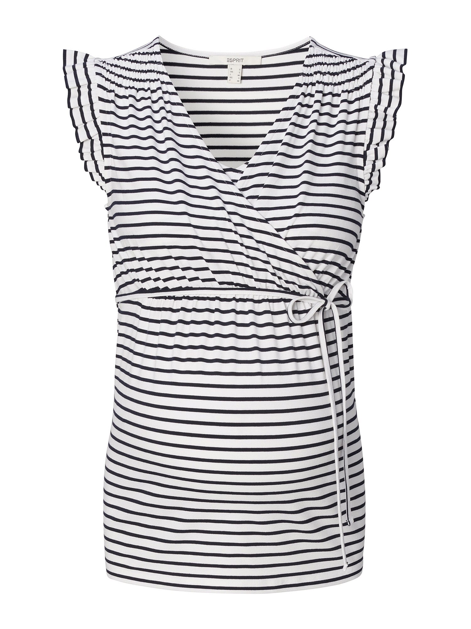 Esprit Maternity Top  bleumarin / alb