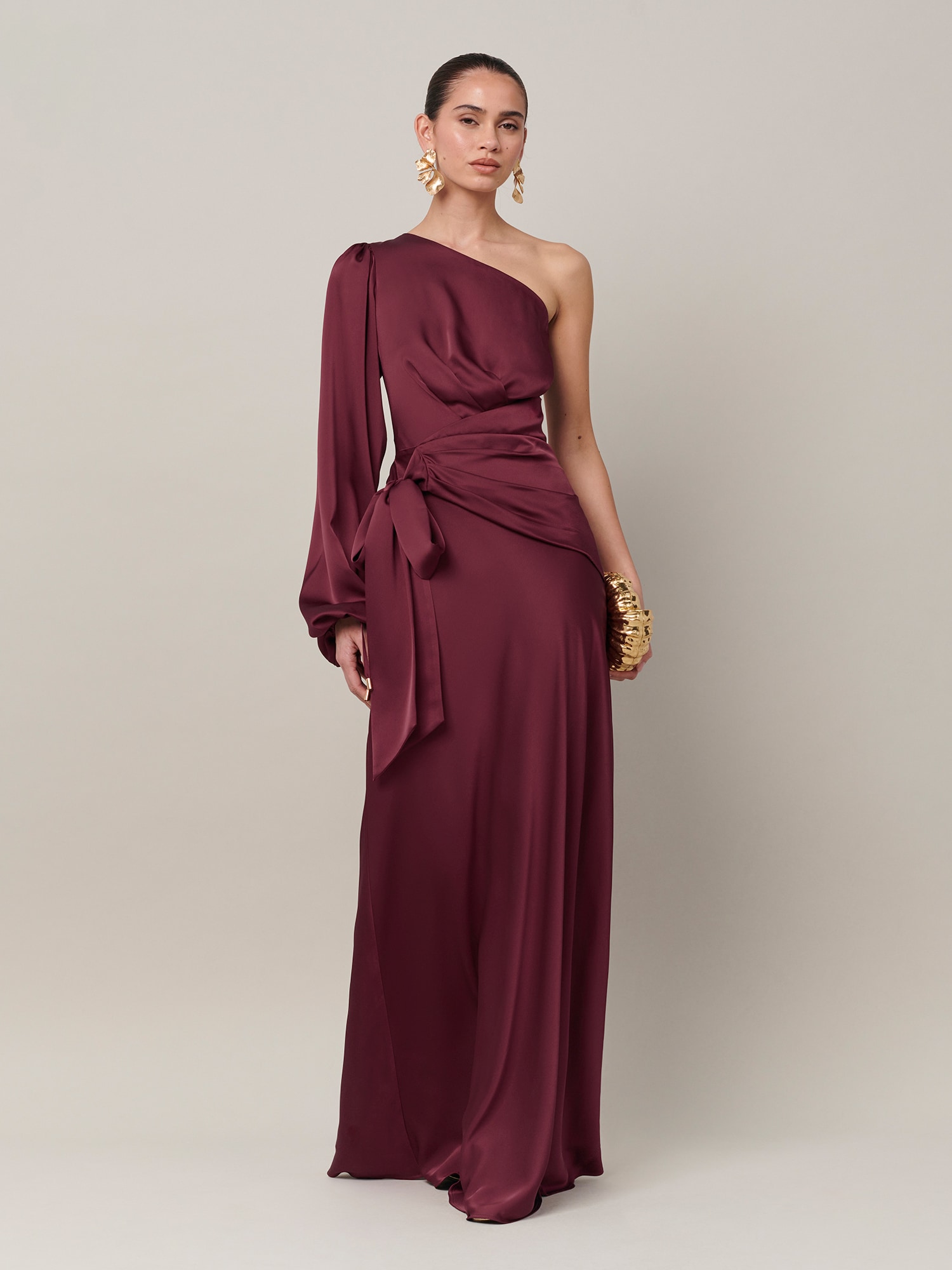 Sável Rochie de seară Pollie roșu bordeaux
