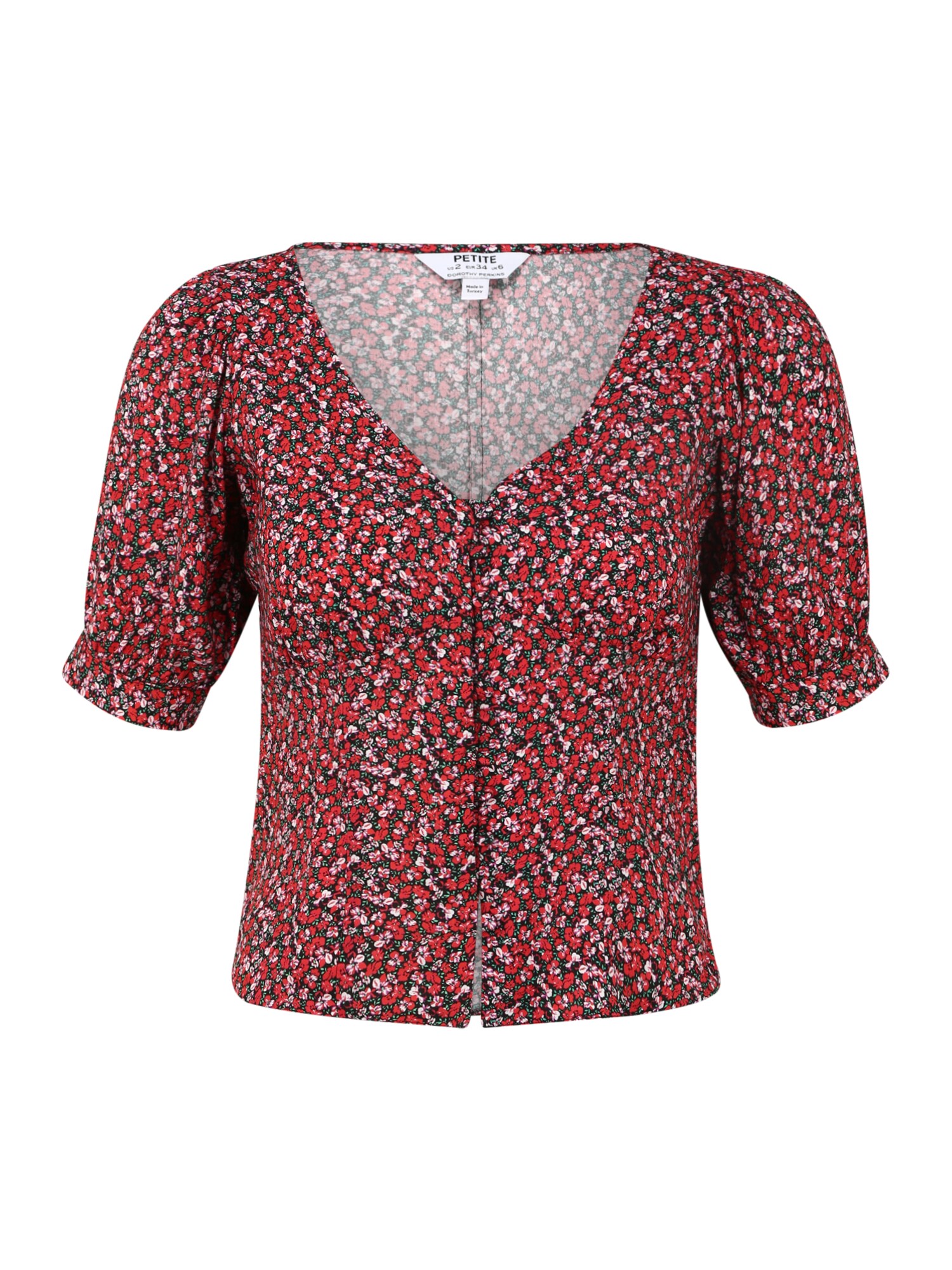 Dorothy Perkins (Petite) Marškinėliai 'Ditsy'  raudona / purpurinė