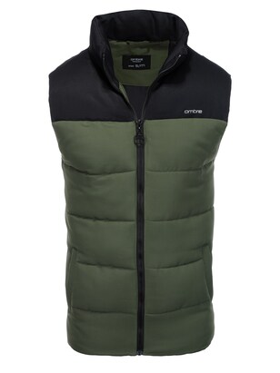 Ombre Bodywarmer ‘V36’ Groen / Zwart / Wit