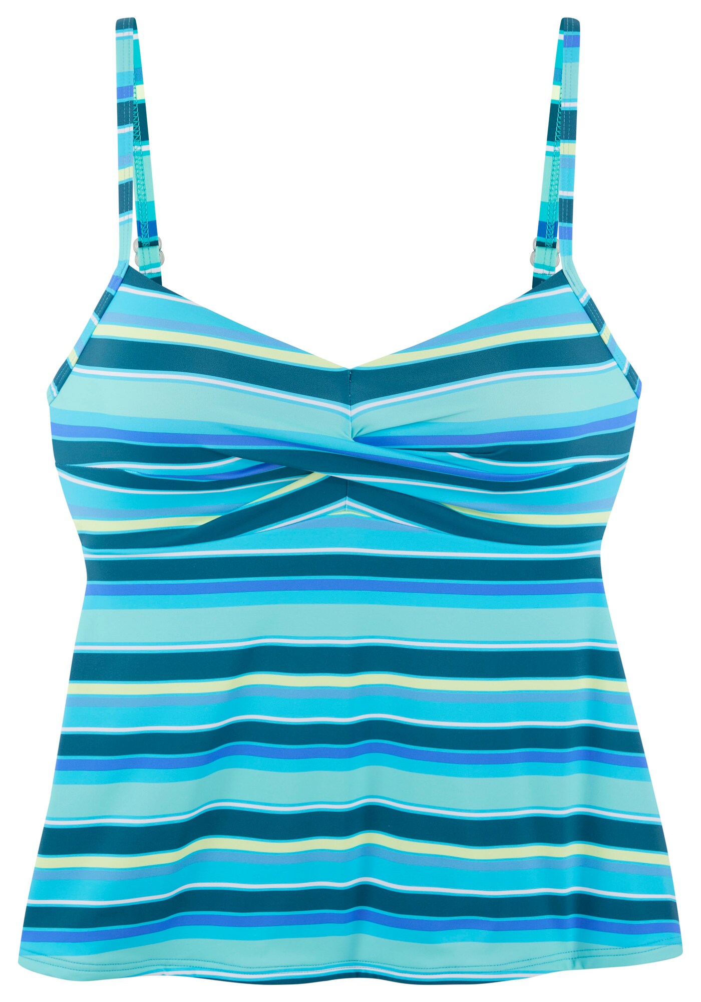s.Oliver Tankini top  turcoaz / albastru deschis / albastru închis