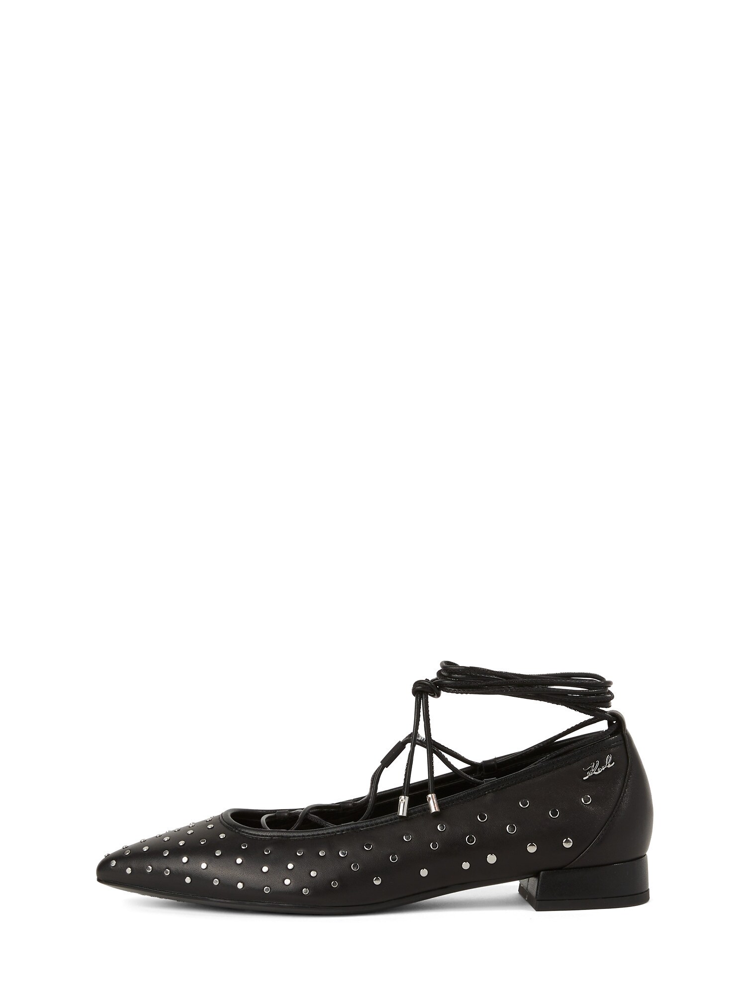 Karl Lagerfeld Balerini  negru