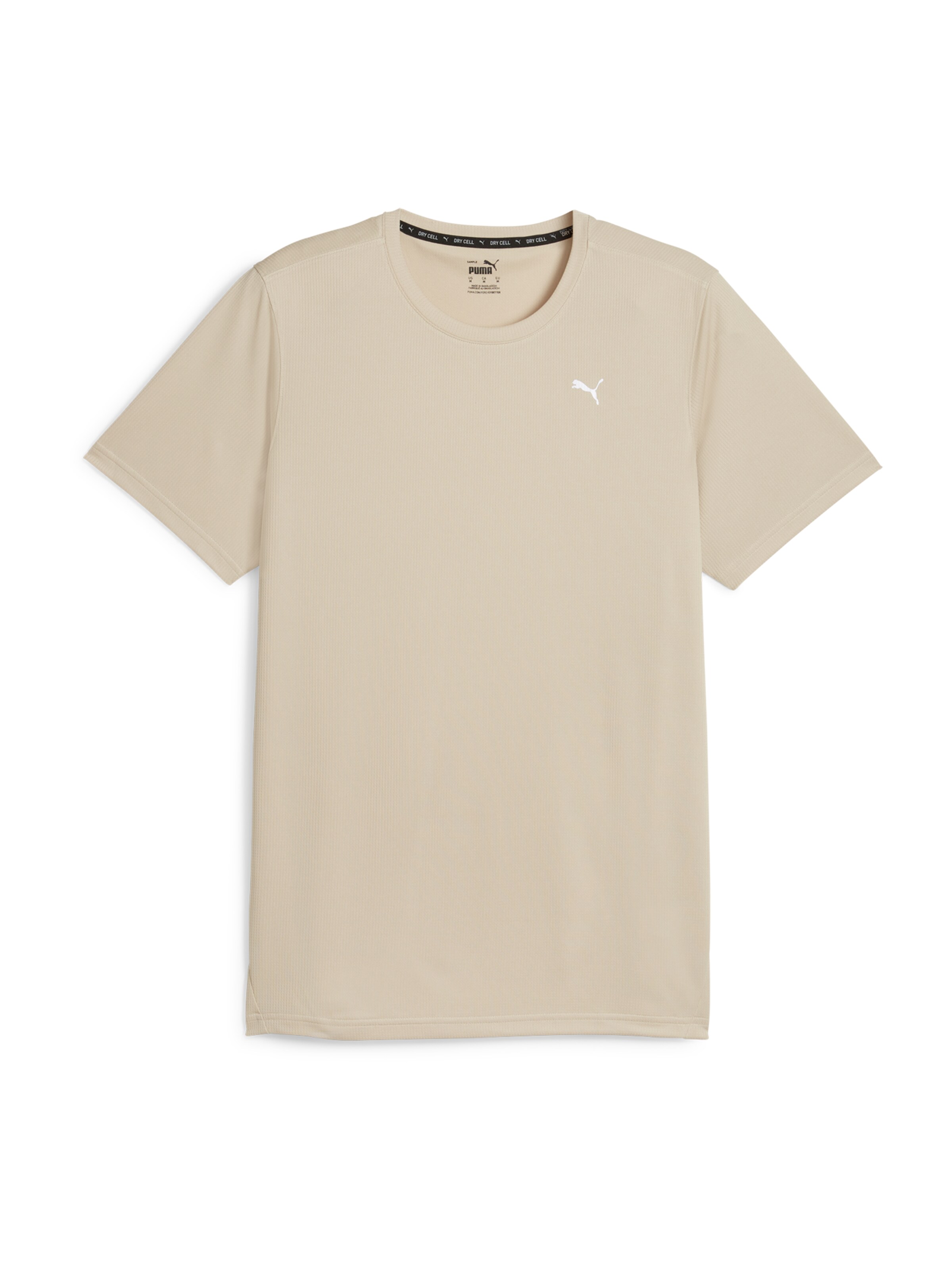 PUMA Tehnička sportska majica  bež / bijela