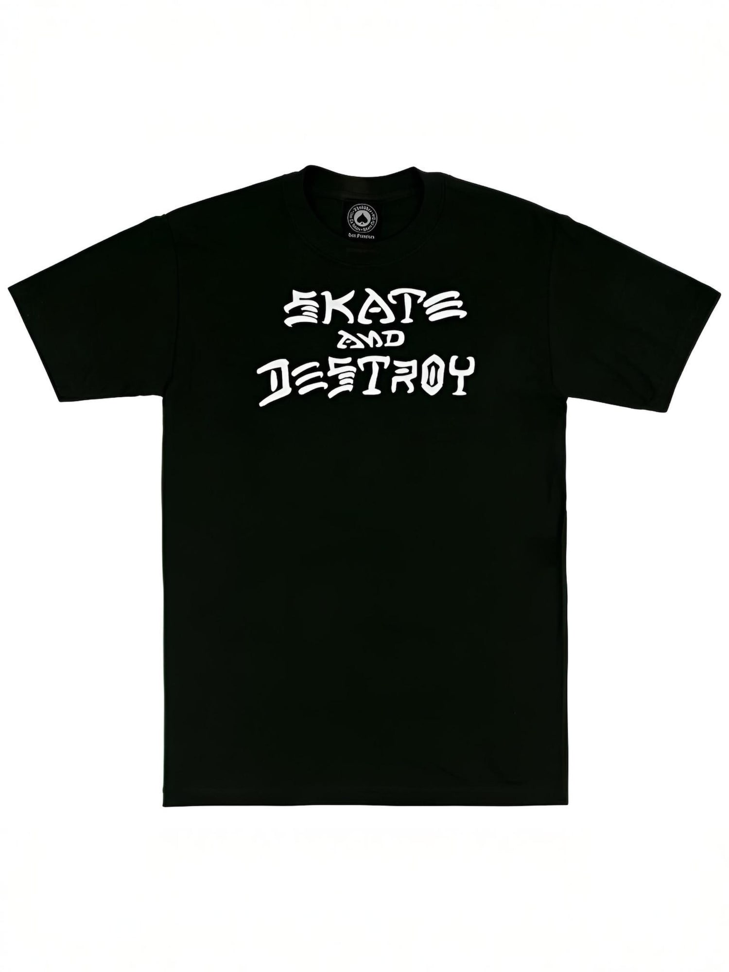 THRASHER Camiseta 'SKATE AND DESTROY' negro