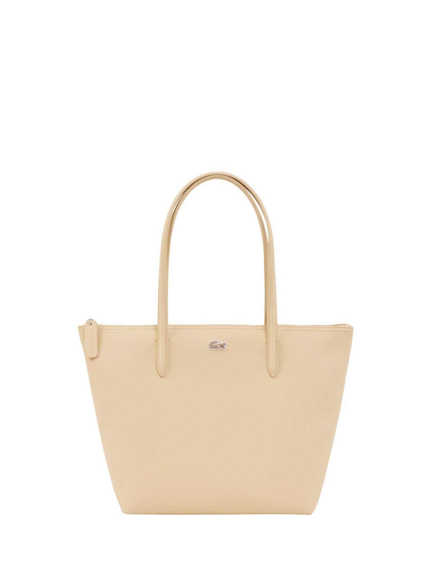 LACOSTE Shopper 'Lacoste Sac Cabas / Shopping Femme L.12.12 Concept Jaune/Beige NF2037PK'  beige