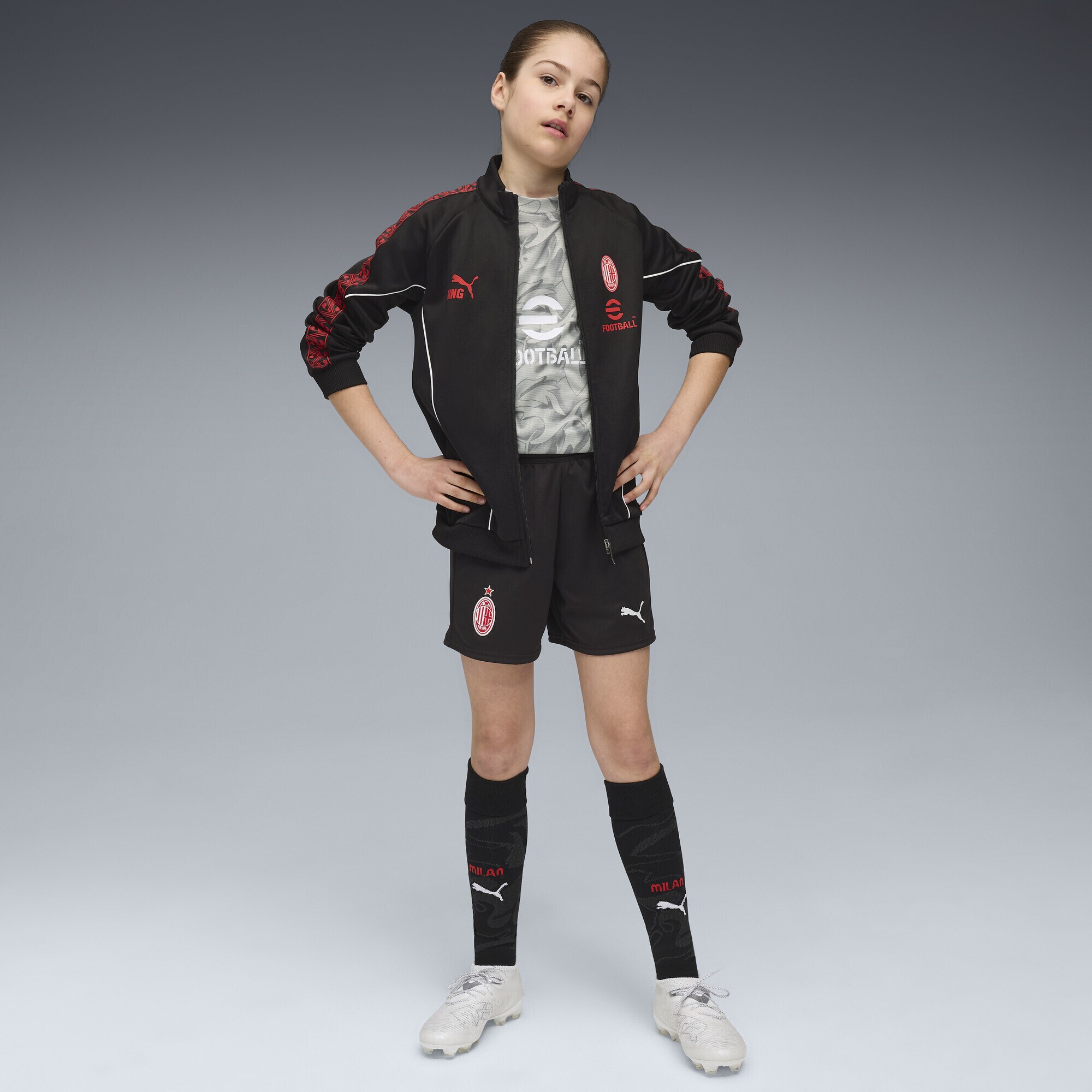 Thumbnail - Sportjacke 'AC Milan KING Anthem'