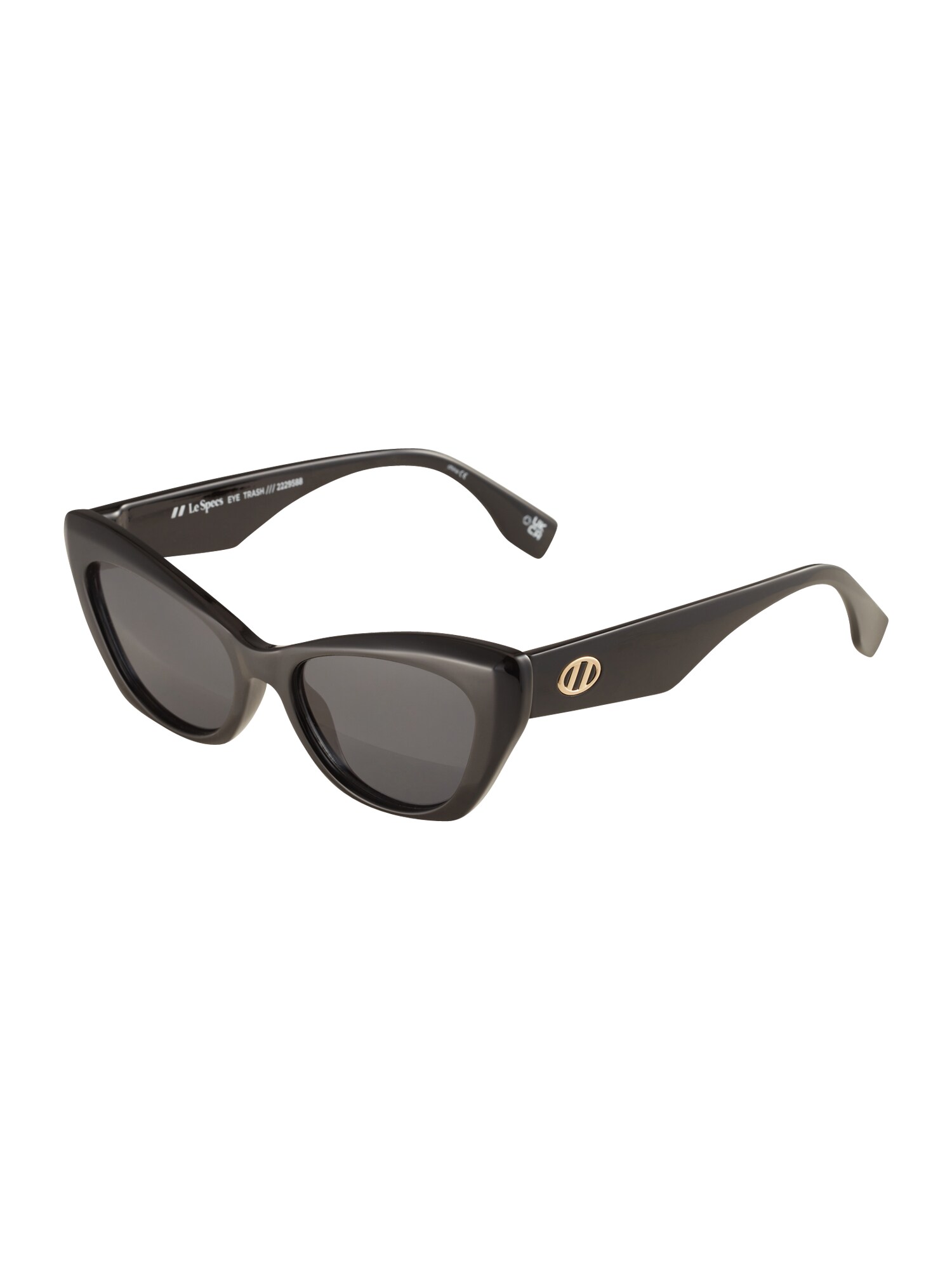 LE SPECS Akiniai nuo saulės 'EYE TRASH' juoda