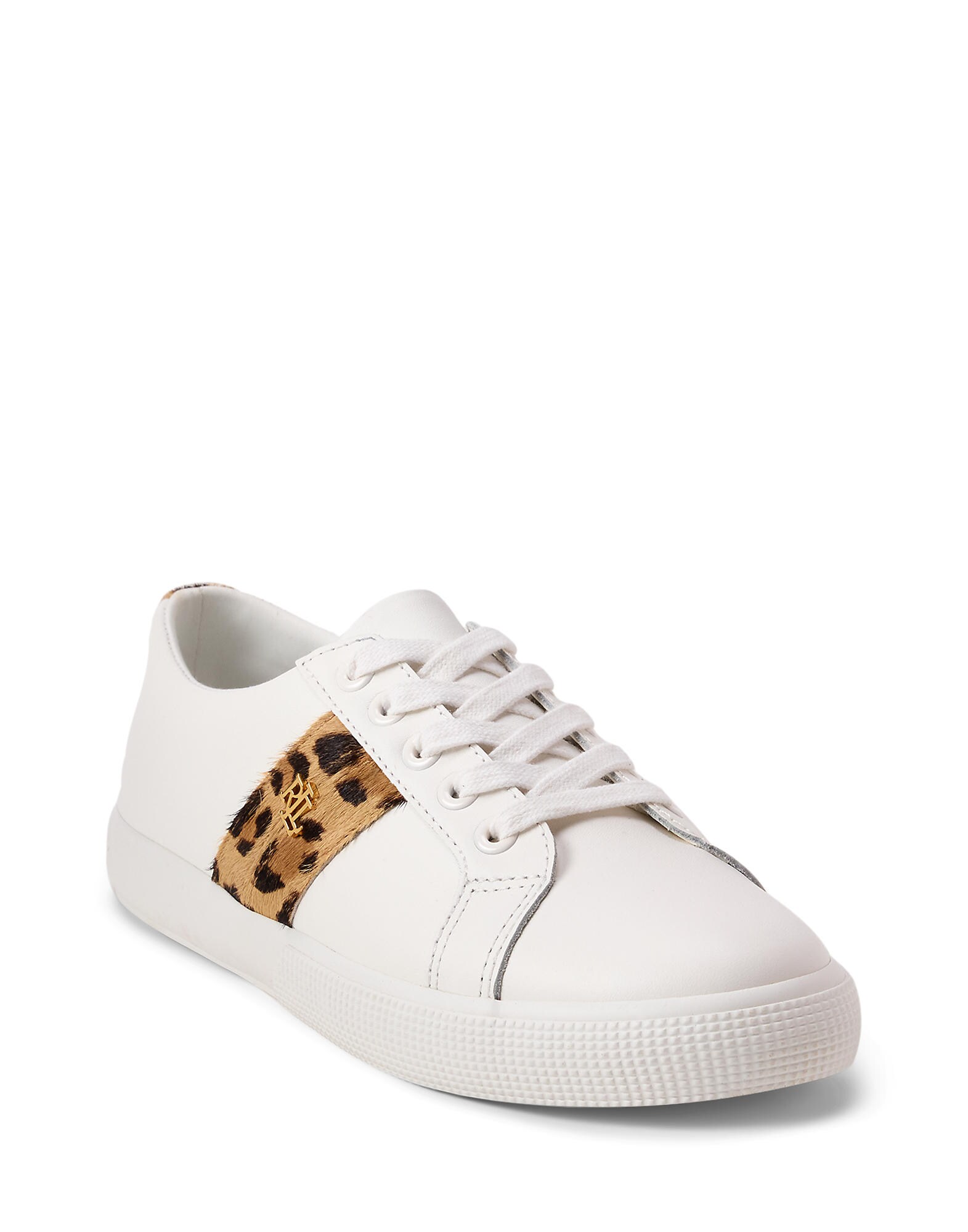 Lauren Ralph Lauren Zapatillas deportivas bajas  capuchino / negro / blanco – imagen 4