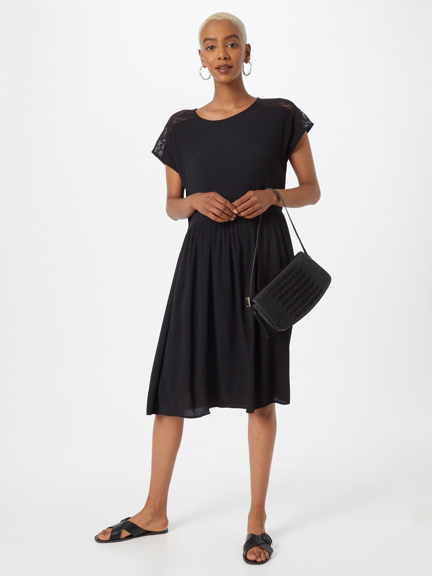 VERO MODA Šaty 'Nancy'  čierna (obrázok 4)