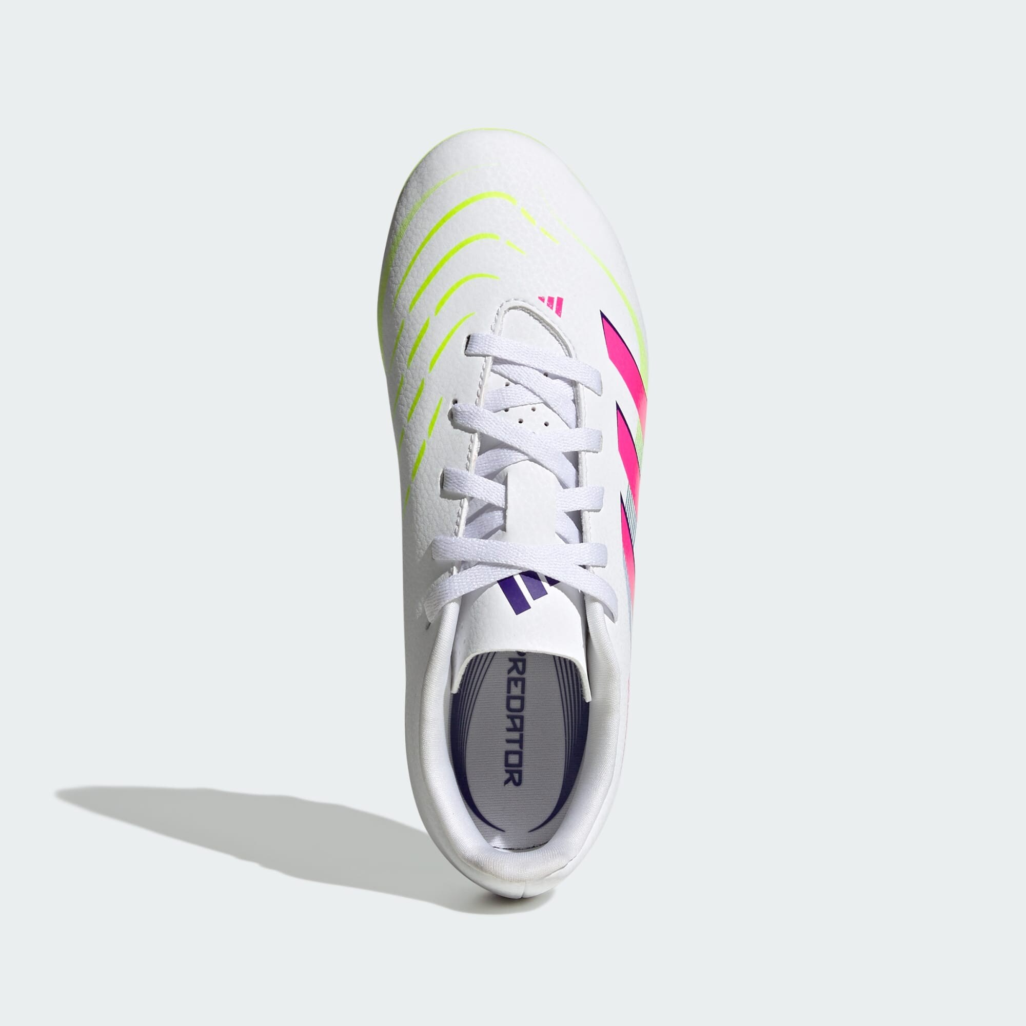 ADIDAS PERFORMANCE Sportcipő 'Predator Club'  kék / neonsárga / rózsaszín / fehér termék 2. képe