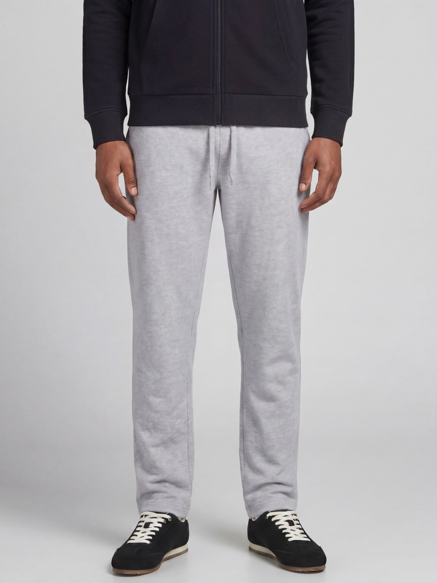 JJ Rebel Pantaloni JREBCARL CREST gri