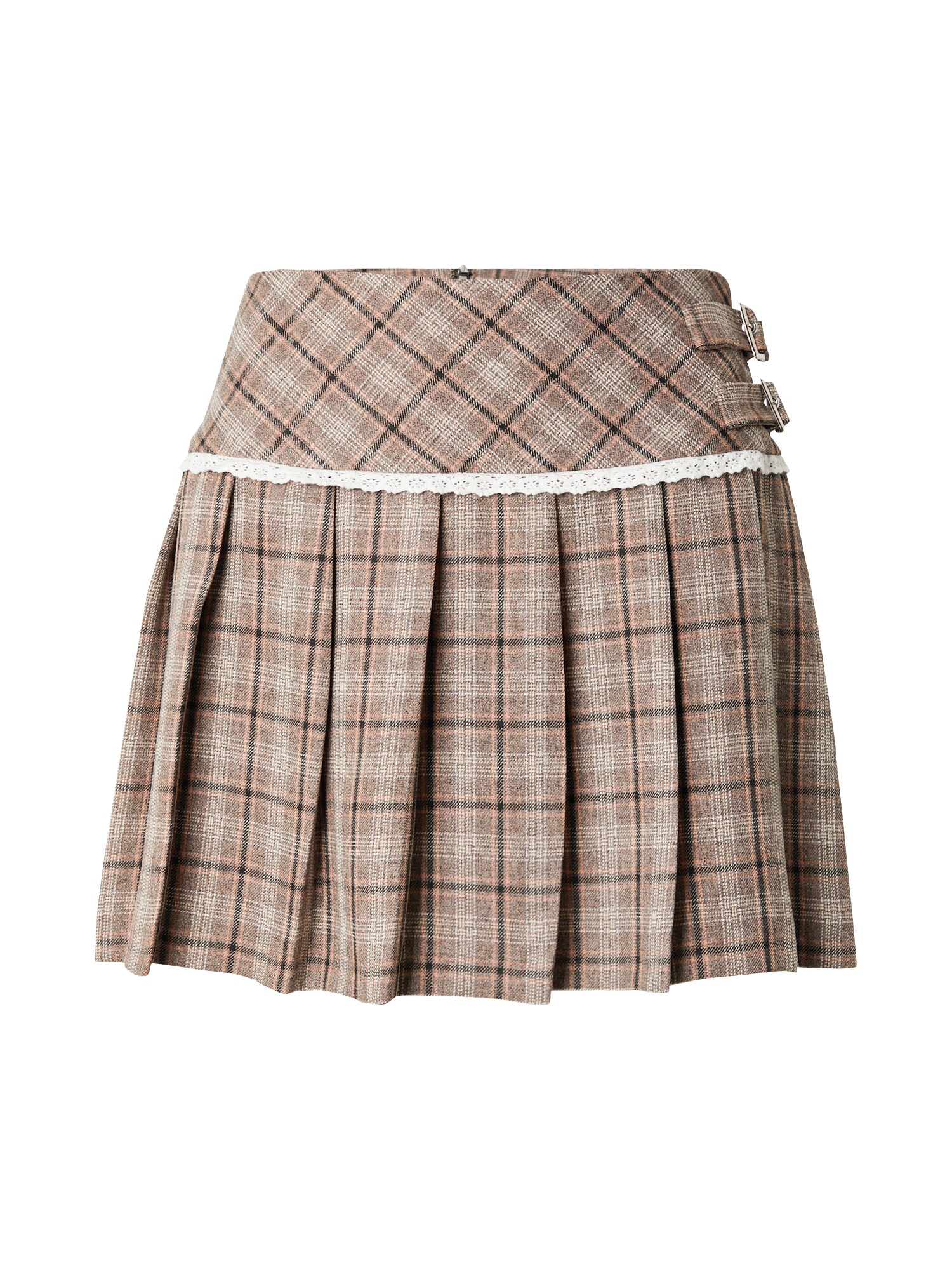 Miss Selfridge Szoknyák  brokát / mokka / fekete / fehér akciós termékkép 1