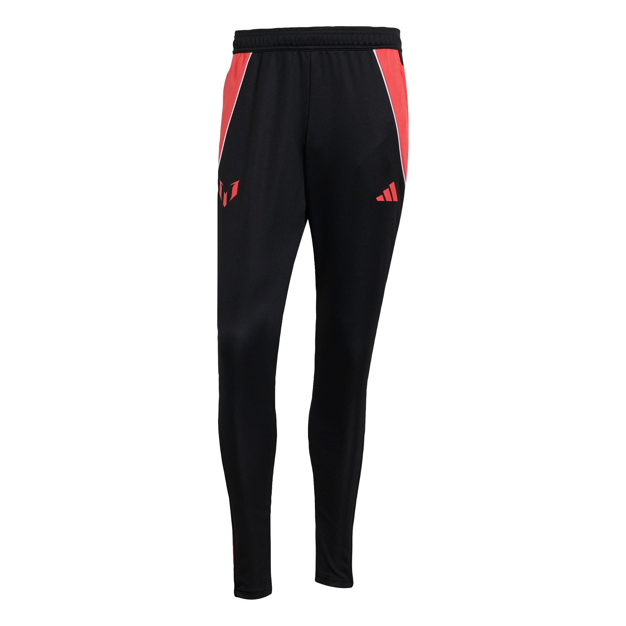 ADIDAS PERFORMANCE Pantaloni sport Messi  roșu / negru
