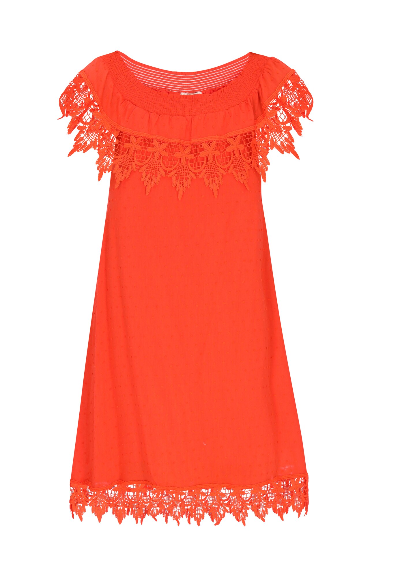 IZIA Vestido 'Boho'  naranja