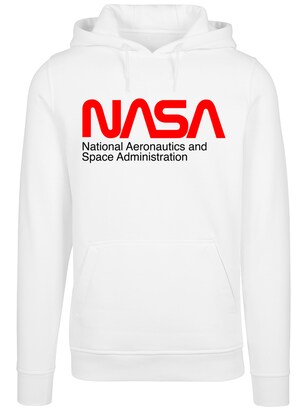 F4NT4STIC Sweatshirt ‘NASA Aeronautics And Space’ Rood / Zwart / Wit