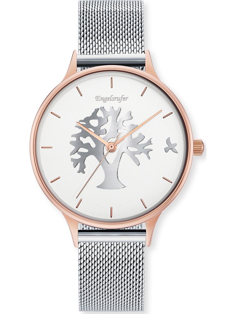Engelsrufer Uhr 'Tree Of Life' Damen Größe One Size rosegold / silber / weiß