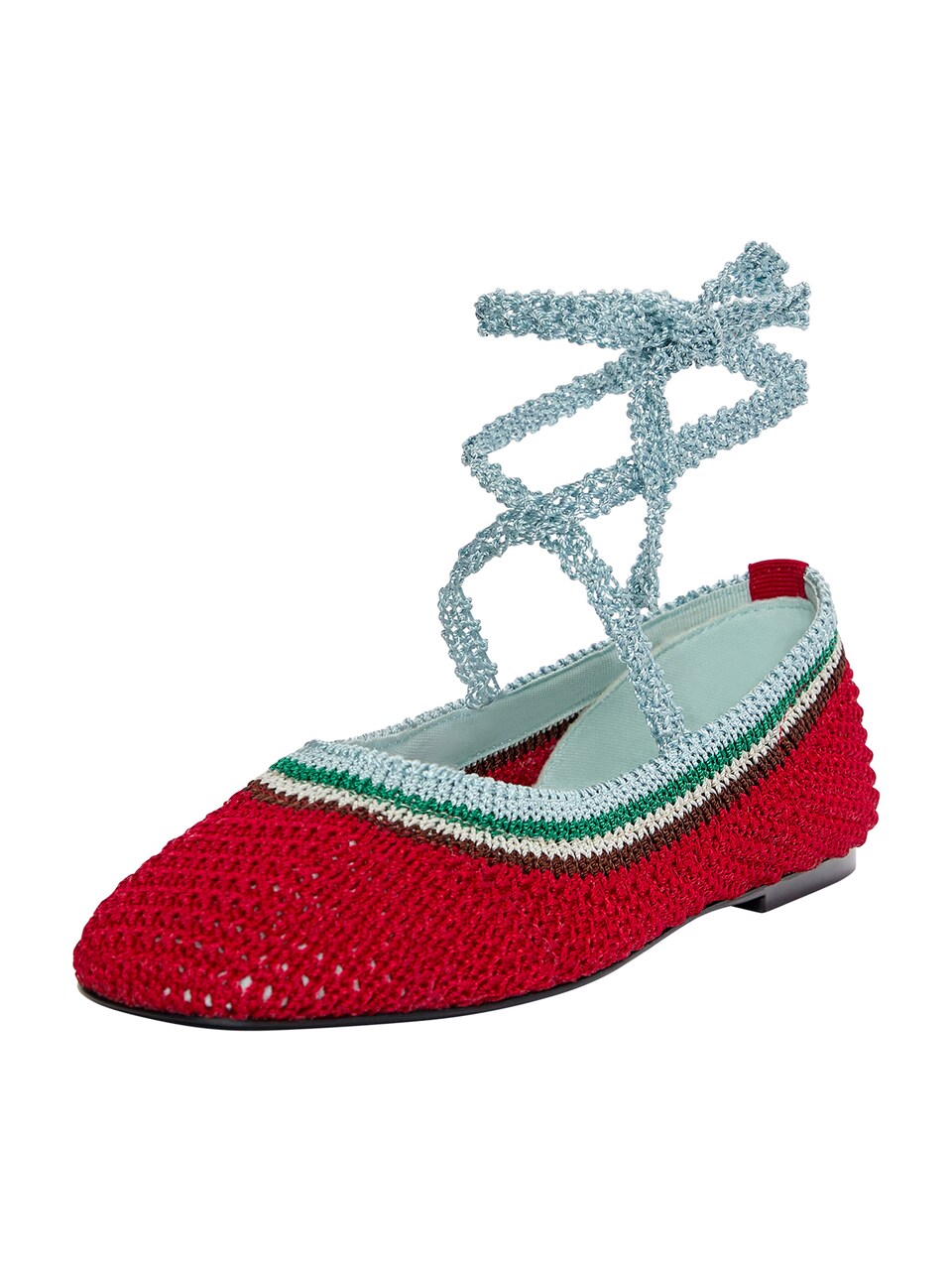 Ballerina ljusblå / ljusgrå / mörkgrön