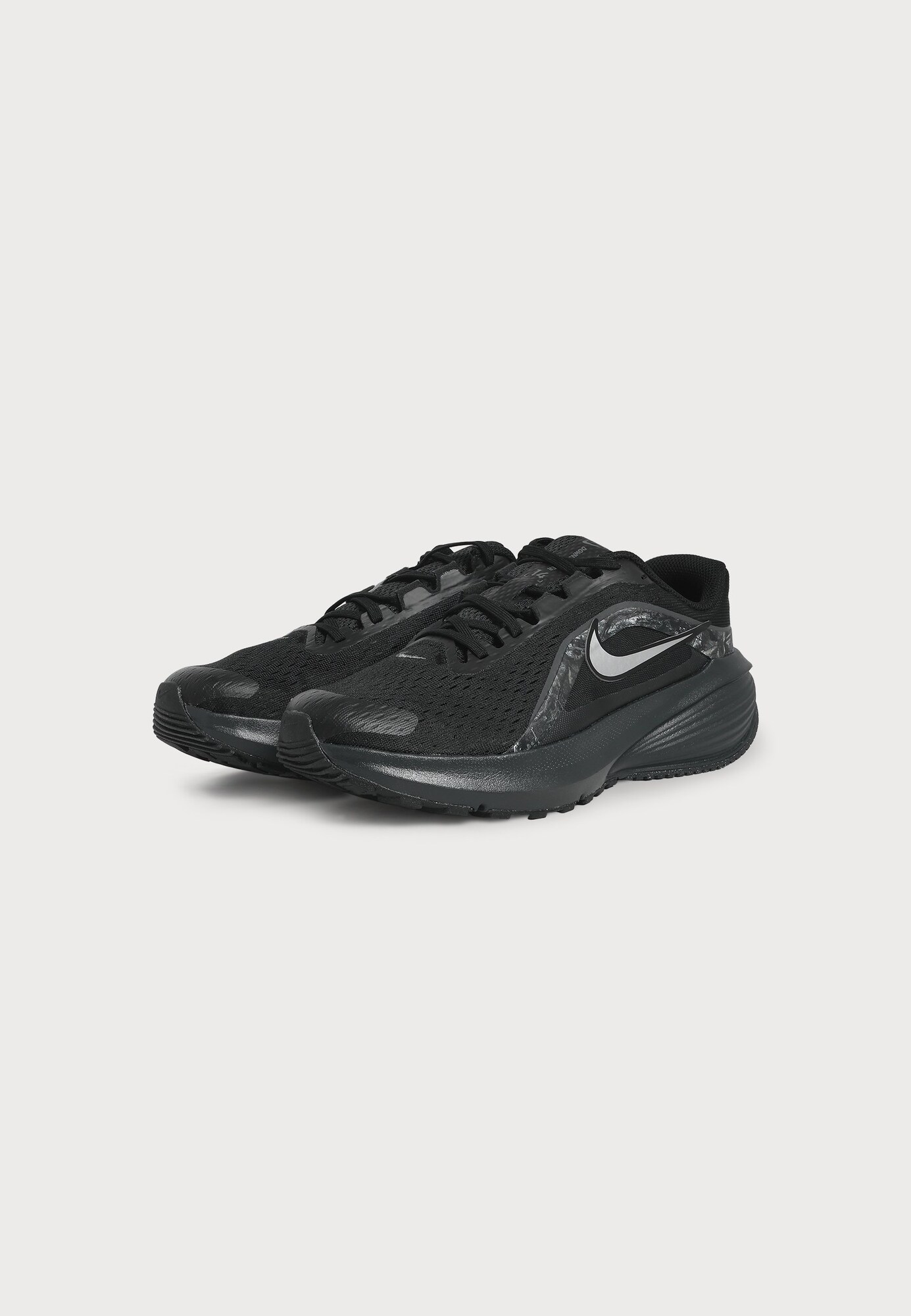 NIKE Zapatillas de running 'Downshifter 14' gris claro / negro – imagen 2