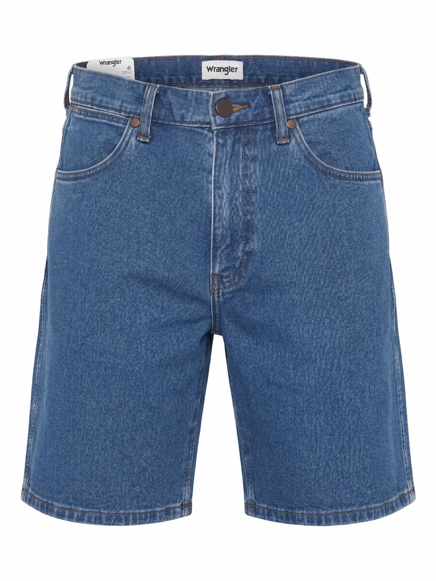 WRANGLER Vaquero 'LIGHT &amp; SOFT FRONTIER DARK STONE SHORTS'  azul denim