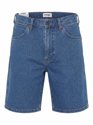 WRANGLER Vaquero 'LIGHT & SOFT FRONTIER DARK STONE SHORTS'  azul denim