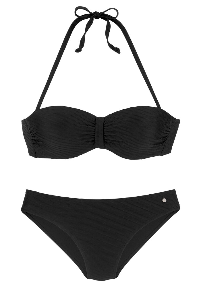 s.Oliver Bikini Damen Größe M schwarz