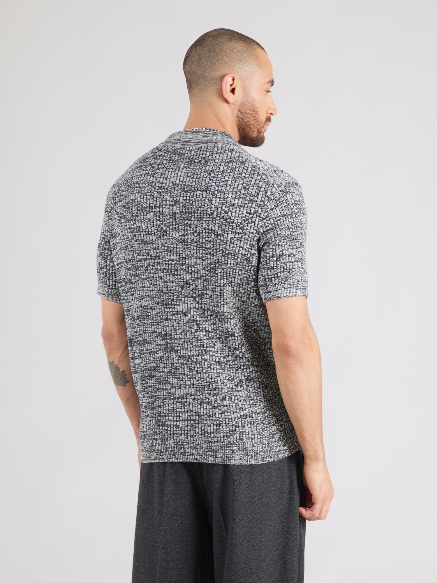 JOOP! Jeans Jersey beige / azul oscuro – imagen 3