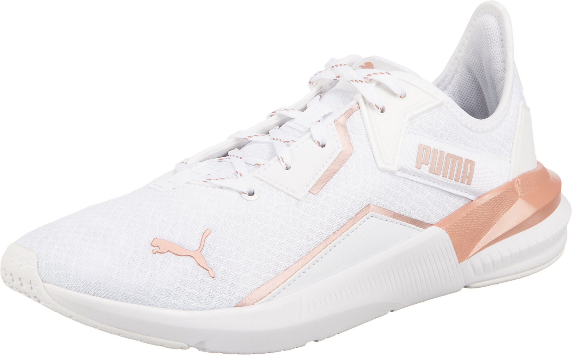 PUMA Sportiniai batai 'Platinum'  rožinio aukso spalva / balta