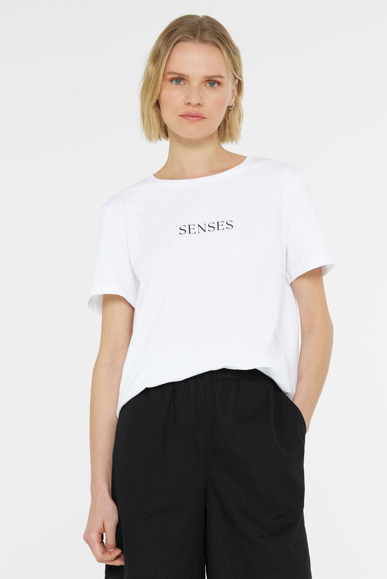 Thumbnail - SENSES.THE LABEL T-Shirt TOS:CA mit Logo