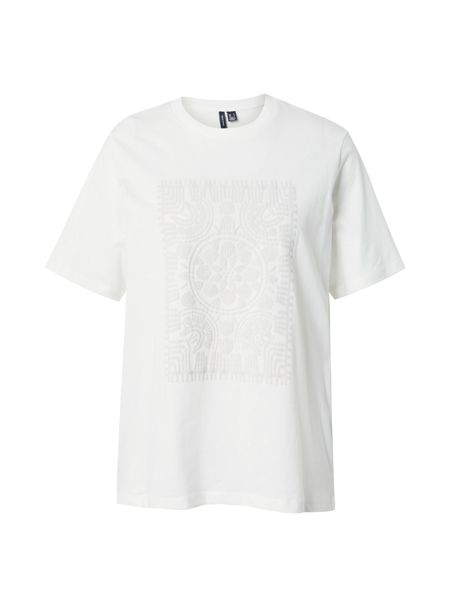 VERO MODA Tricou VMTAMMI CATY  crem / alb