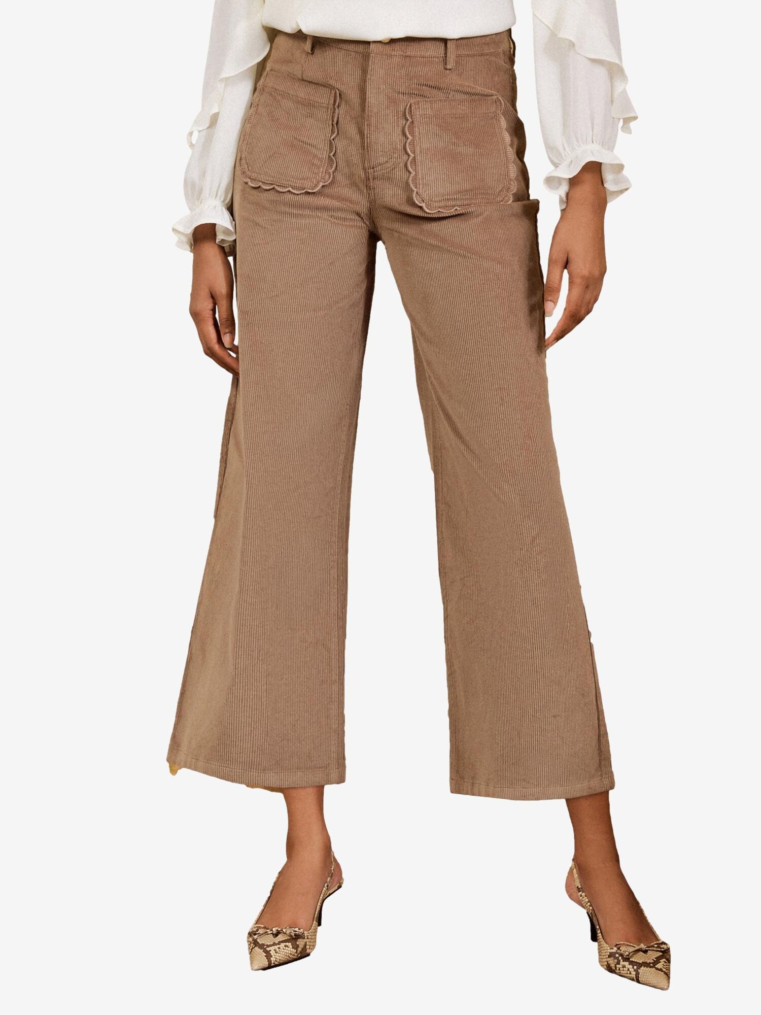 love & roses Pantalón capuchino