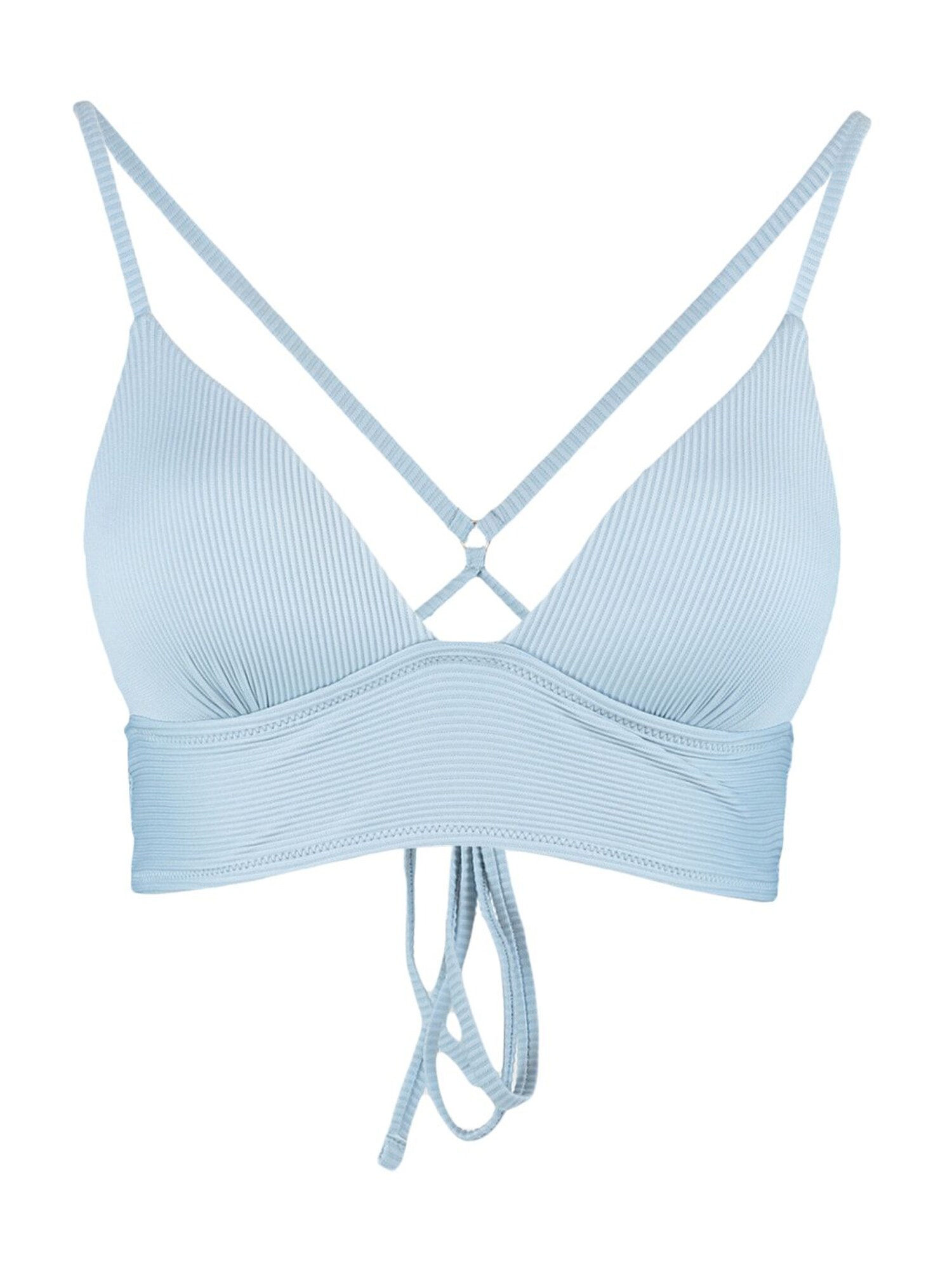 Trendyol Bikinový top  dymovo modrá / nebesky modrá