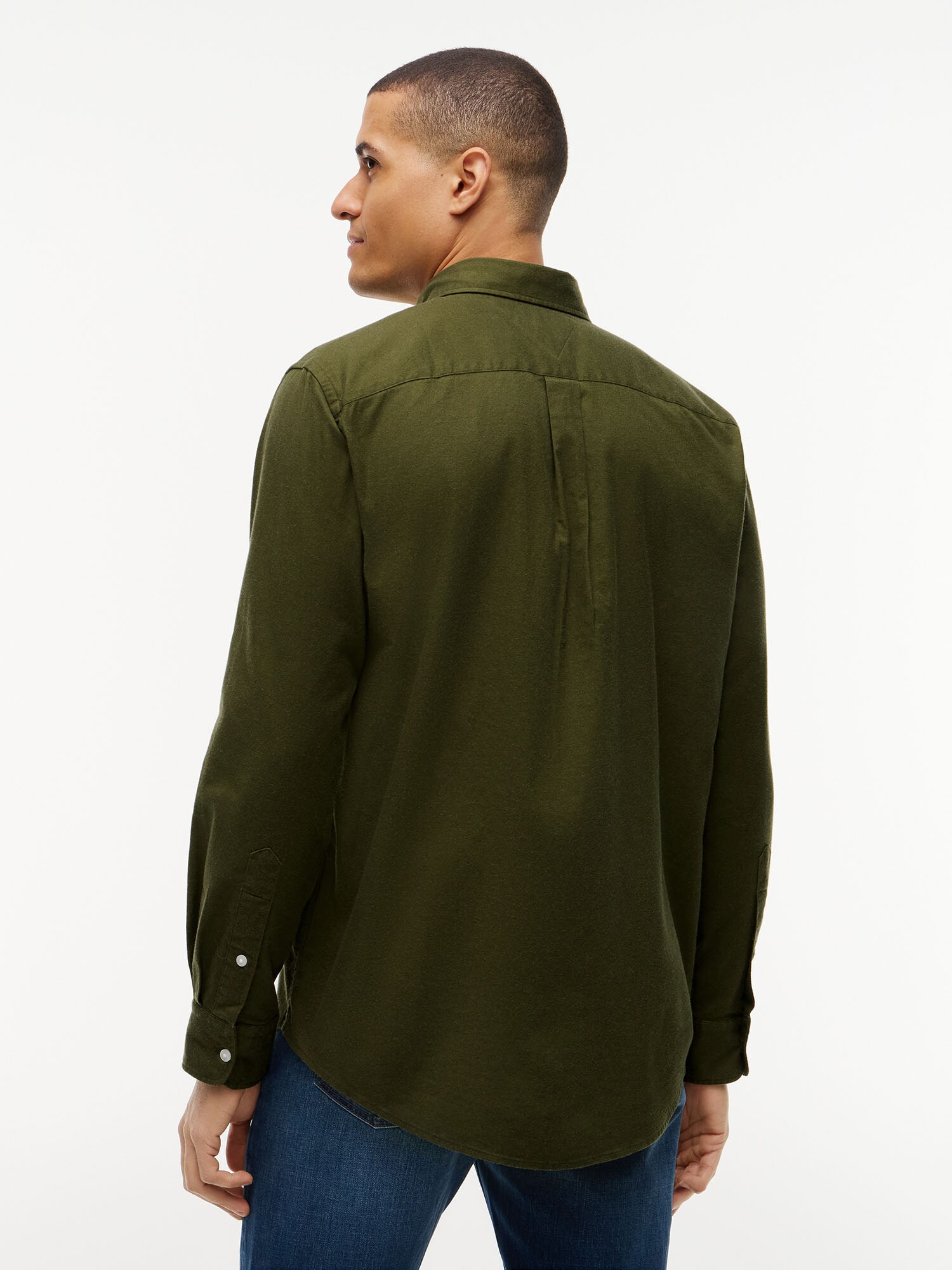 TOMMY HILFIGER Camisa oliva – imagen 3