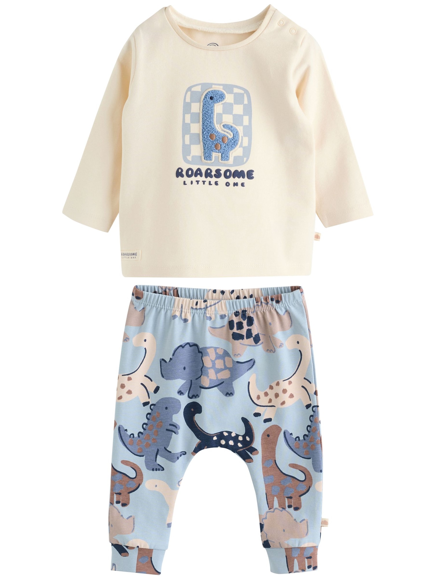 Next Set  bej / albastru deschis