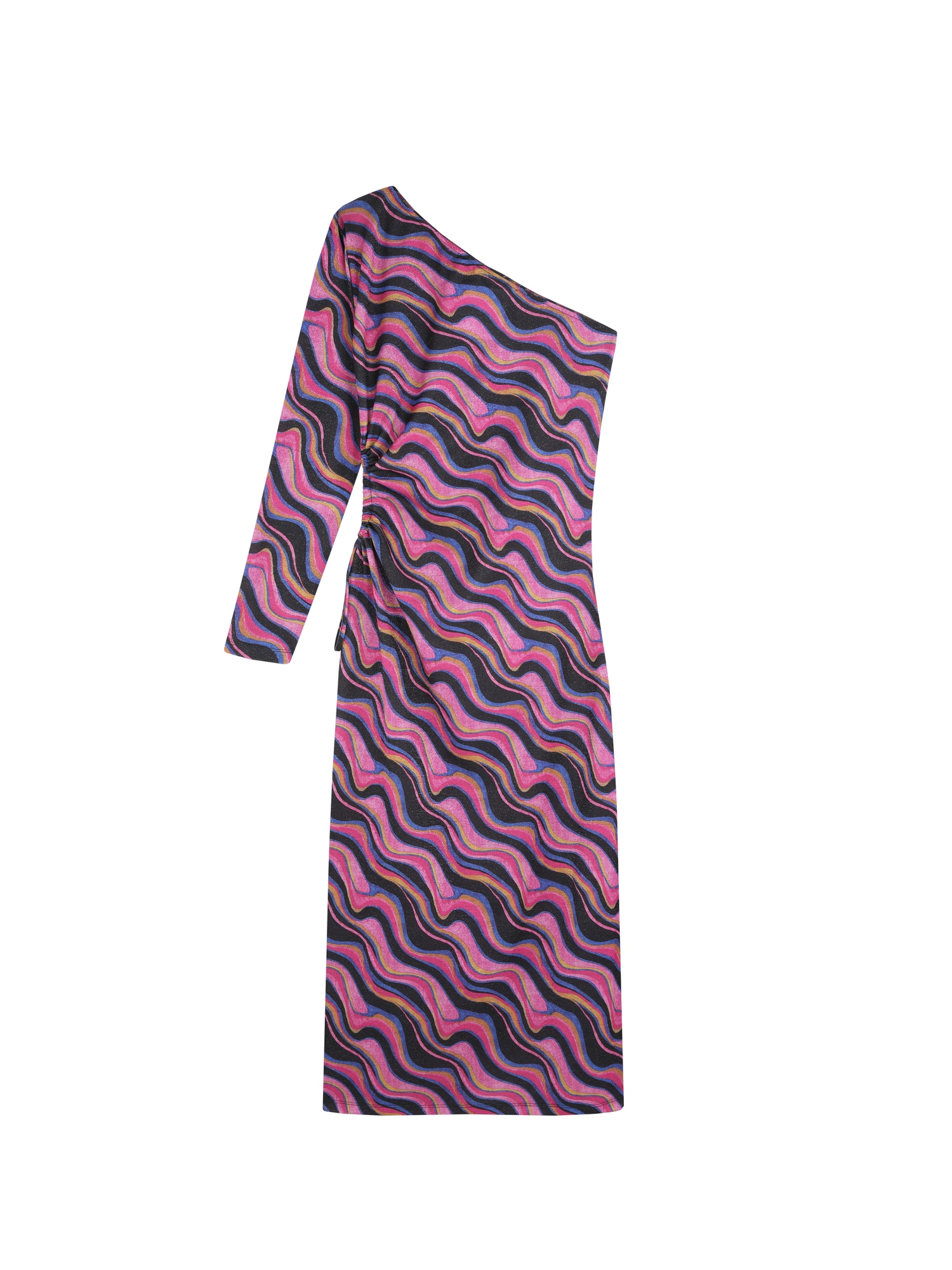 Scalpers Rochie  albastru / portocaliu / roz / negru