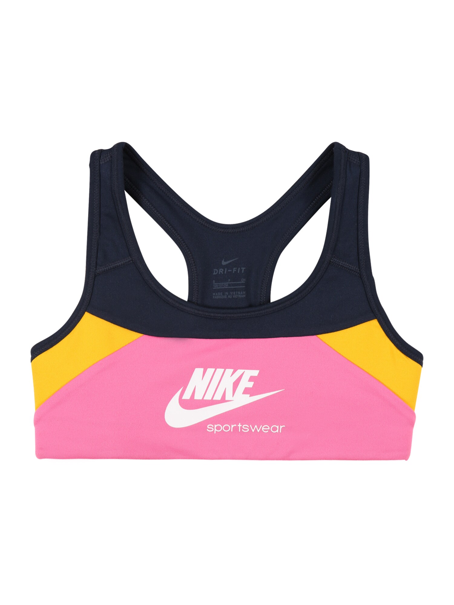 Nike Sportswear Liemenėlė  rožinė / oranžinė / juoda