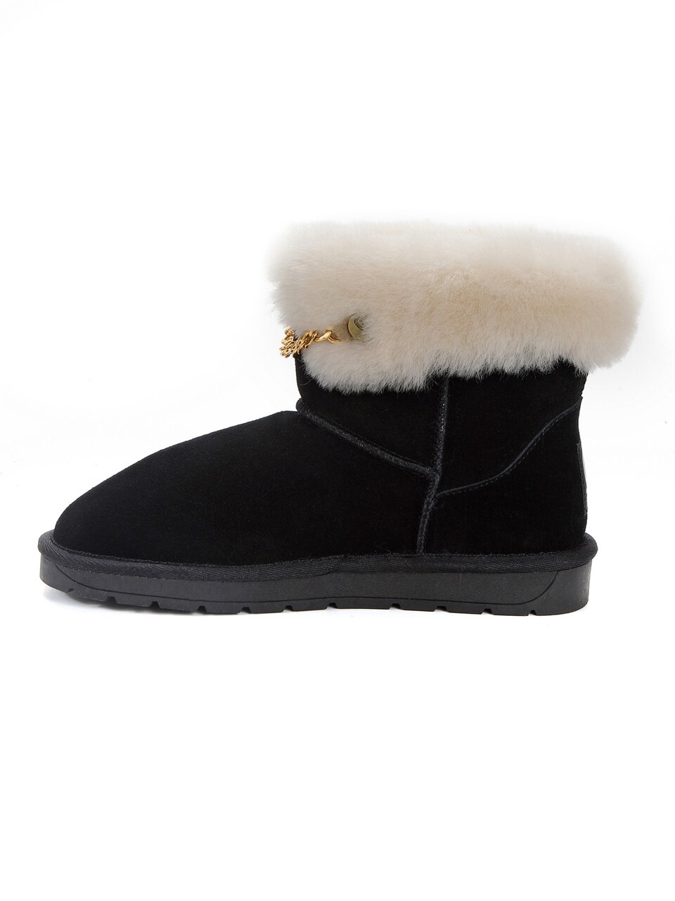 Snöboots 'Gertrude' guld / svart