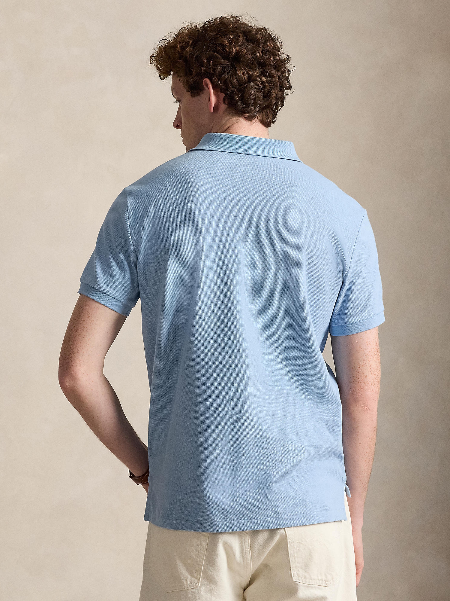Polo Ralph Lauren Camiseta beige / navy / azul claro / blanco – imagen 3