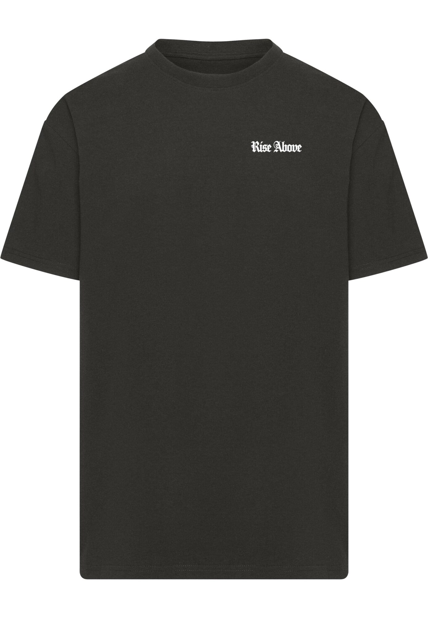 Mister Tee Camiseta 'Rise Above'  gris / negro / blanco