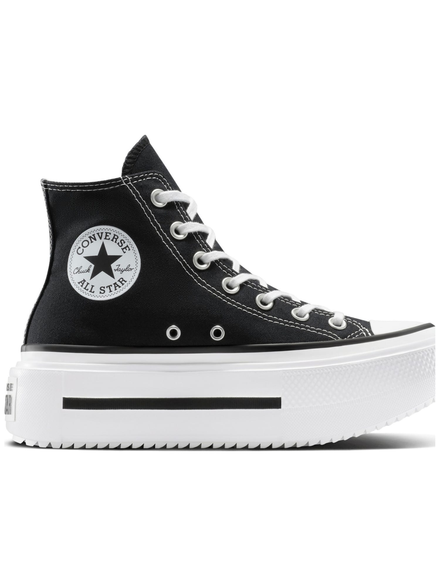 CONVERSE Zapatillas deportivas altas 'Converse Chuck Taylor All Star Lift Double Stack' negro